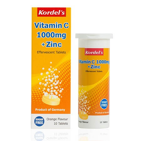 Kordel's Vitamin C 1000mg + Zinc - Orange