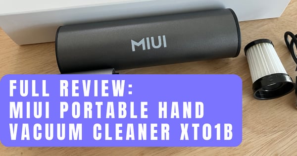 You are currently viewing MIUI Portable Mini Hand Vacuum Cleaner XT01B – A Full Review