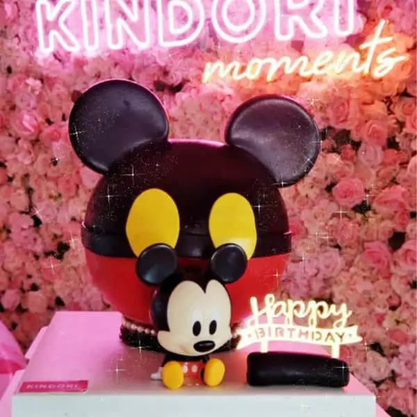 Mickey Pinata Bombshell Cake by Kindori Moments