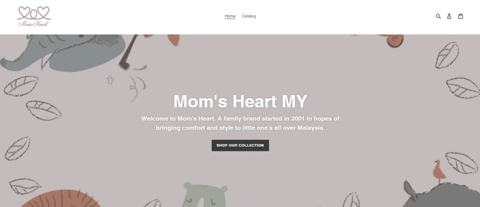 Mom’s Heart - Website