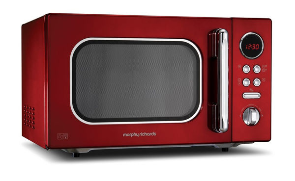 Morphy Richards Accents Red 511512 23L Microwave Oven