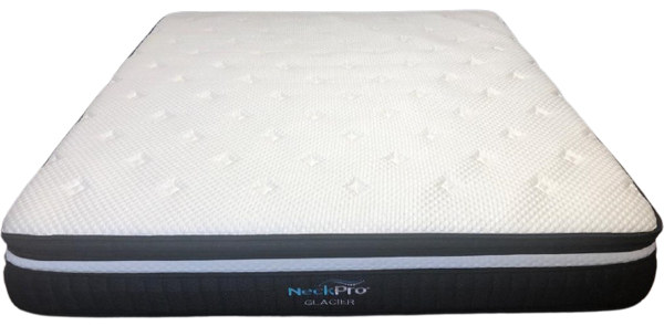 NeckPro Glacier Extreme Cool 6x + Pocket Spring + Plush Top + Pillow Top Mattress