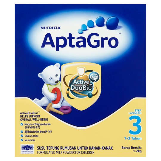 Nutricia AptaGro Step 3 Milk Formula