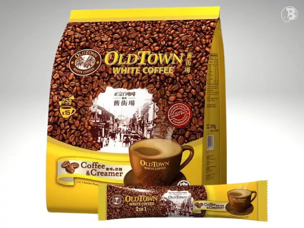 OLDTOWN White Coffee 2-in-1 Coffee and Creamer