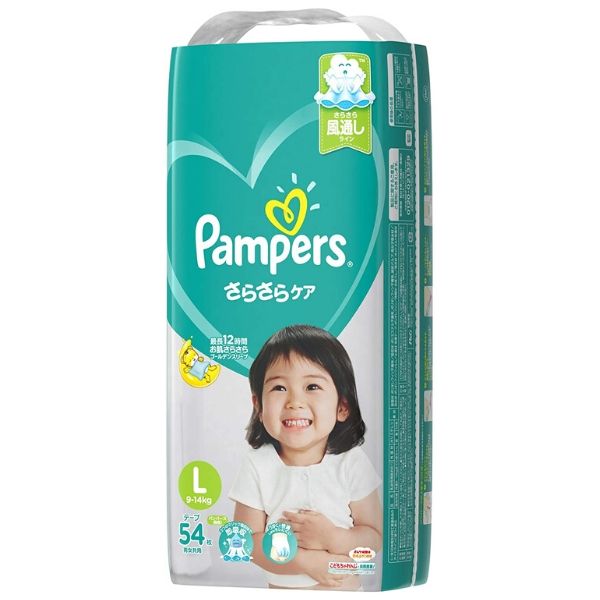 Pampers Baby Dry Tape Diapers L