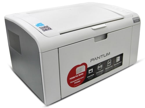 Pantum P2506W Direct WiFi Mono Laser Printer - Side