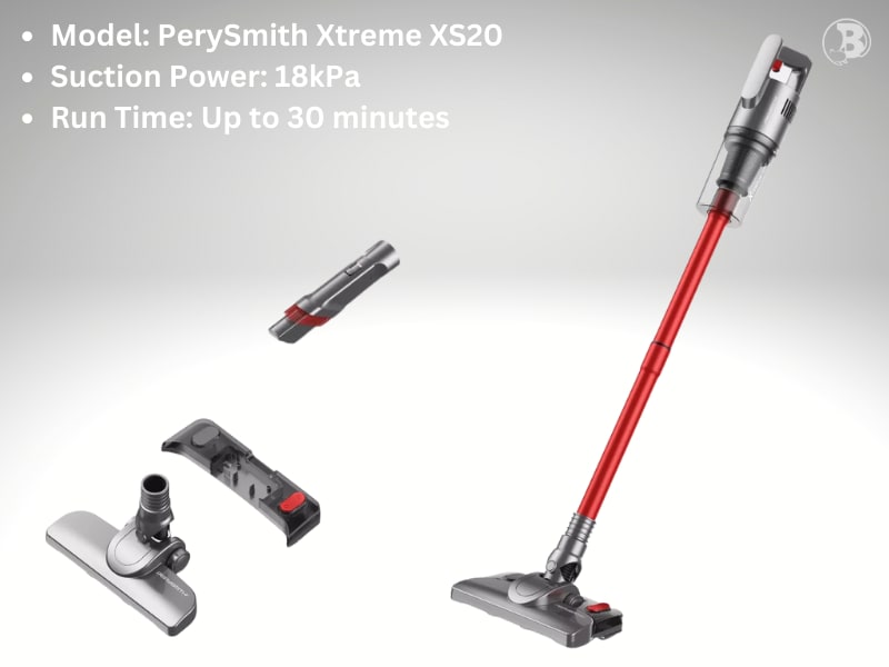 PerySmith Cordless Vacuum Cleaner Xtreme Series XS20