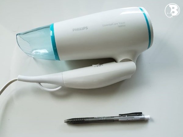 Philips EssentialCareTravel Hair Dryer BHD006 - Folded