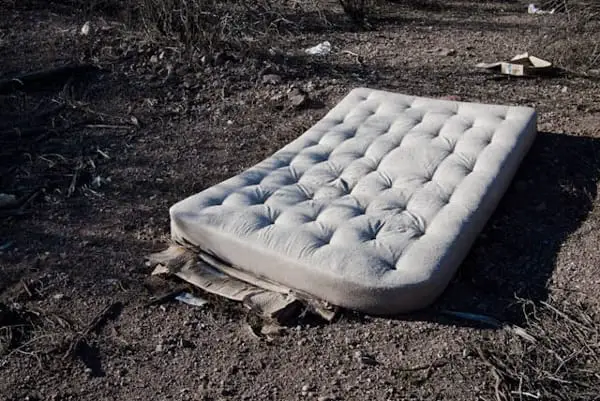 Please Don't Leave Your Old Mattress Outside