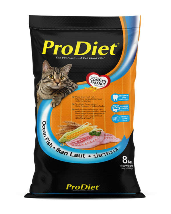 ProDiet Ocean Fish Dry Cat Food 8kg