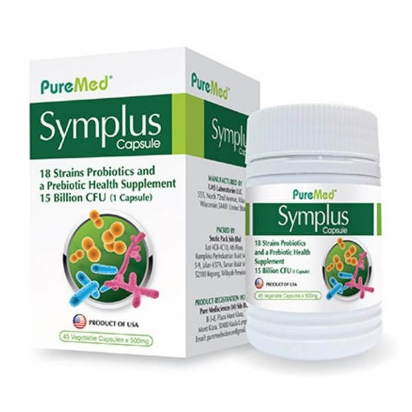 PureMed SymPlus Prebiotics & Probiotics Capsule