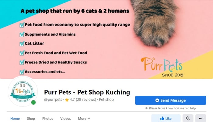 Purr Pets - Facebook