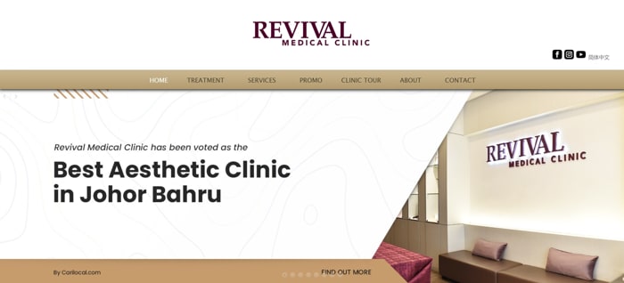 Revival Medical Clinic - Website