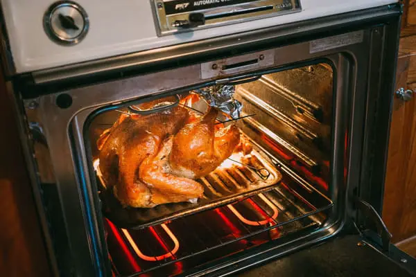 Roasting A Chicken In An Oven