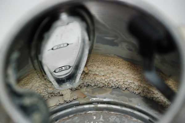 Severe Limescale Buildup In A Kettle
