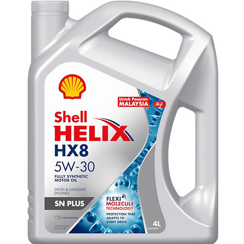 Shell Helix HX8 X 5W-30 (Minyak Enjin Sintetik Sepenuhya)