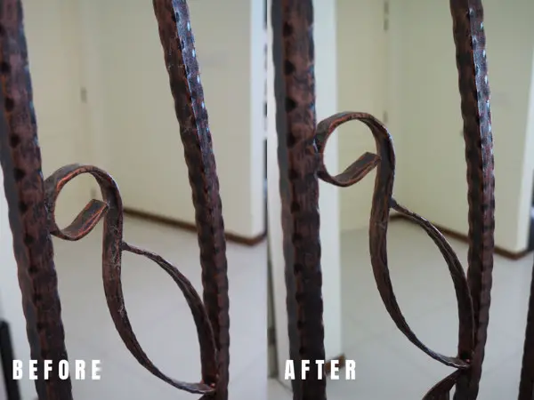 Staircase Railings (Before And After)