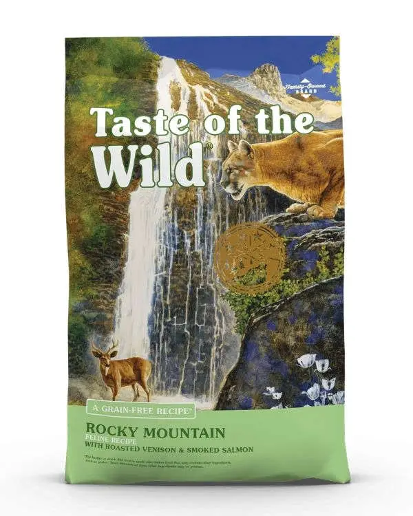 Makanan Kucing Kering Taste Of The Wild Rocky Mountain With Venison & Smoked Salmon