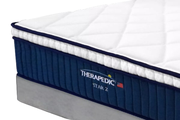 Therapedic USA Star Two - 6 Layers Pocket Spring Mattress with Latex Top + Coconut Fibre