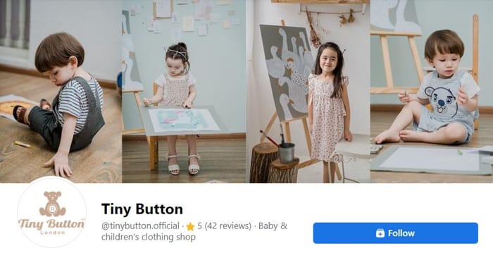 Tiny Button - Facebook