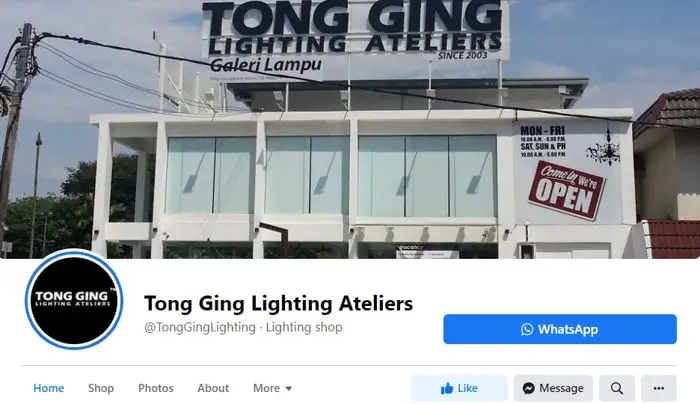 Tong Ging Lighting Ateliers Sdn Bhd - Facebook