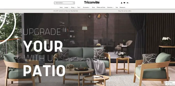 Triconville Furniture Malaysia - Website