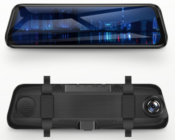 WOSHITU XH904-TP Full HD Rearview Mirror Dash Cam