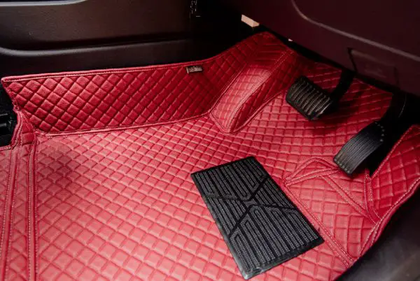 What The Ottoman Car Mat Looks like (Driver Side)