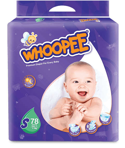 Whoopee Tape Diapers S