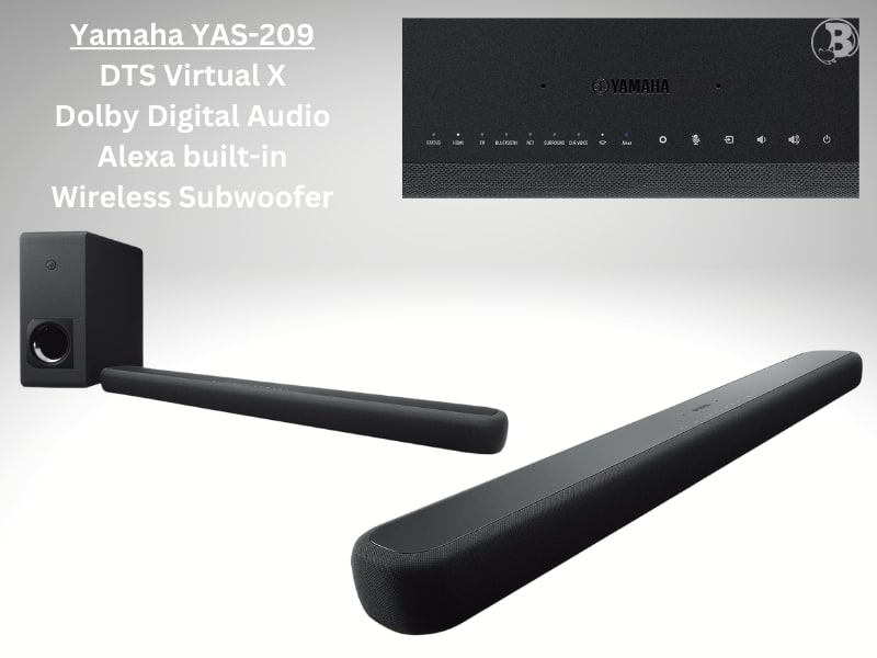Yamaha YAS-209 – Best Soundbar for Music