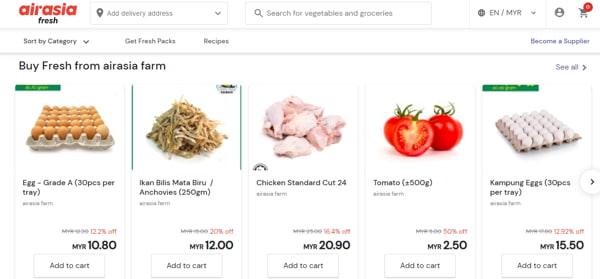 You Can Shop For Local Fresh Ingredients On AirAsia Farm